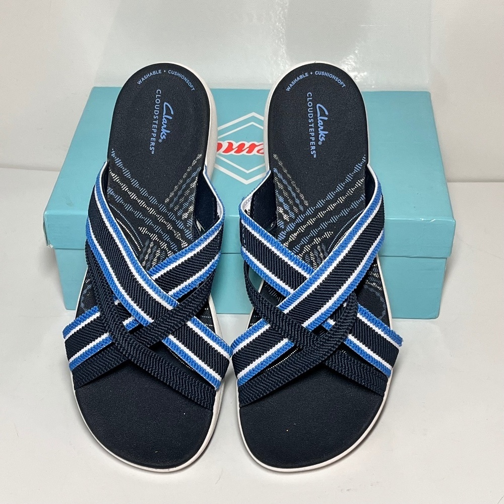 Clarks Cloudsteppers Mira Isle Sport Slide Sandals